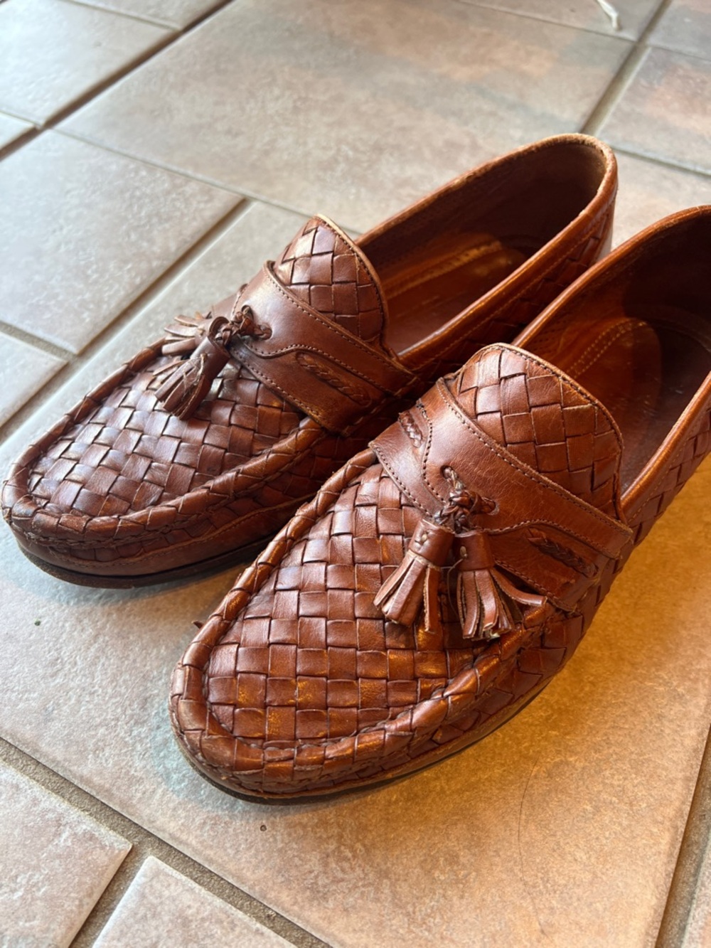 Allen Edmonds Marigot Woven Leather Loafers
